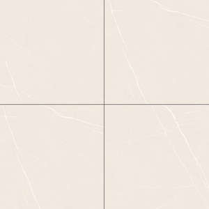 กระเบื้องพอร์ซเลนสีครีมหินอ่อนขนาด60x60 80ซม. ดีไซน์คลาสสิกแบบโมเดิร์นกระเบื้องปูพื้นเคลือบเงาแบบเวียดนาม - Product Image 3