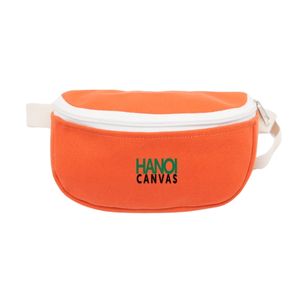 Sac banane unisexe ajustable à la taille, personnalisable (couleur et logo), grande capacité, fermeture éclair, en coton, pour course et activités de plein air - Product Image 1