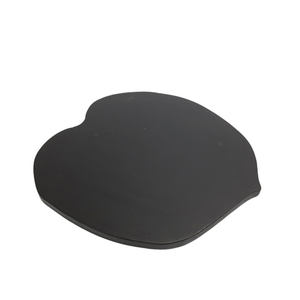 Planche à découper en bois de forme inégale de couleur noire pour la décoration de dessus de Table et de Restaurant - Product Image 1