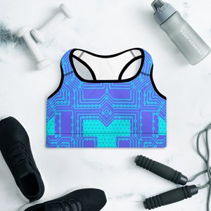 Sujetador deportivo cómodo para hacer ejercicio, tela transpirable, soporte suave, para gimnasio y fitness diario. - Product Image 4