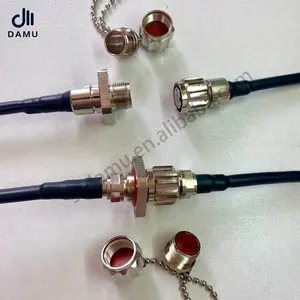Fiber Optic Outdoor Waterproof Patch Cable Duplex SMF 2 or 4 core AARC Armored 7.0mm LSZH Jacket ODC Connector