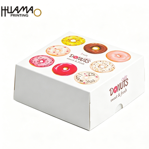 Eco Friendly <b>Donut</b> <b>Packaging</b> <b>Box</b> Food Grade paper <b>box</b> Custom Printed Paper <b>Donut</b> <b>Box</b> OEM ODM <b>Donut</b> <b>Box</b> Factory - Product Image 6