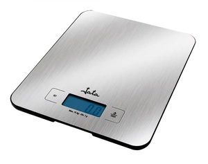 Bilancia da cucina digitale, acciaio inossidabile, orologio e timer, Max. 15 Kg (Jata 719) - Product Image 3