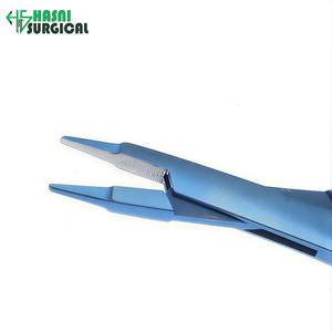 Pinzas Microquirúrgicas Manuales de Alta Calidad Premium, Portaagujas Ryder de 170 mm, Instrumento Quirúrgico Oftálmico de Aleación de Titanio, CE ISO - Product Image 5