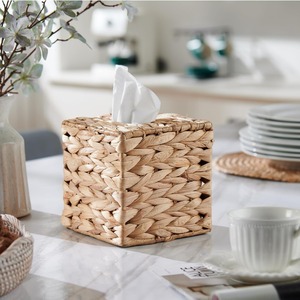 Cubierta para Caja de Pañuelos Cuadrada, Cajas de Almacenamiento Hechas a Mano, Ecológicas, Naturales, Decoración para el Hogar, Venta al por Mayor desde Vietnam - Product Image 4