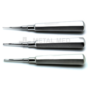 Metal Med Corporation Acero inoxidable Manual Root Lift Extracción de dientes Elevadores de dientes Instrumentos quirúrgicos dentales - Product Image 2
