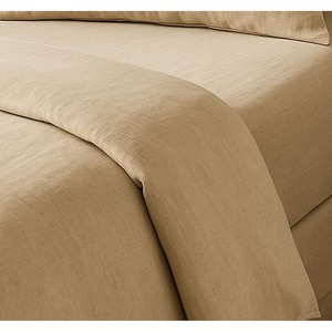 Made in Italy 100% Chất lượng cao lanh trải giường cm.160x190 Bộ vỏ gối (cm.50x80) cũng nhãn hiệu riêng - Product Image 3