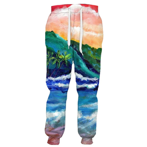 Pantalones Deportivos Casuales para Hombre OEM, Ligeros, Antiarrugas, de Secado Rápido, Ecológicos, con Logotipo Personalizado, Diseño Sublimado, Venta Caliente - Product Image 3