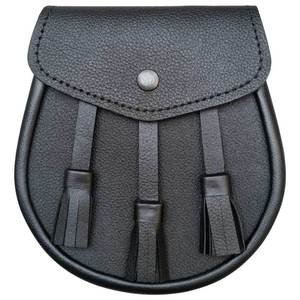 Nouvelle arrivée de haute qualité semi-robe Sporran 3 glands en forme de V chaîne ceinture en crin de cheval métal nouveauté robe Sporran groupe - Product Image 3