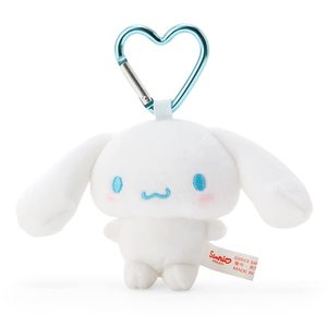 Cinnamoroll Mini Mascot Holder 3D Shape Plush Carabiner Keychain with Retail Packaging by for - Product Image 1