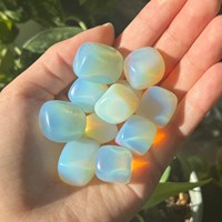 Pierres Roulées en Opalite Polie de Haute Qualité en Gros, Style Feng Shui, Cristaux de Guérison, 15-30mm, Formes Personnalisées