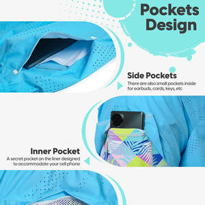 Short de gymnastique pour hommes Short d'entraînement en polyester pour hommes Short de fitness pour la course à pied Short de sport pour hommes - Product Image 3