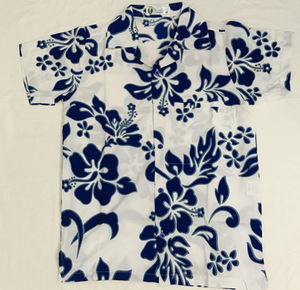 Chemises d'été en Polyester imprimées par Sublimation pour hommes, chemises hawaïennes décontractées à manches courtes pour hommes à vendre - Product Image 1