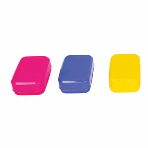 Jaboneras Compactas de Dos Piezas, Ecológicas, de Plástico, con Orificios de Drenaje para un Secado Rápido - Product Image 1