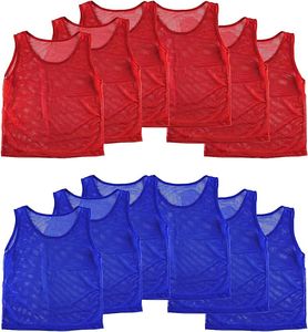 Best Quality Mesh made Men's Soccer <b>Bib</b> 100% Polyester Training Soccer Uniform Latest Collection Sublimation Printing Available - Product Image 3