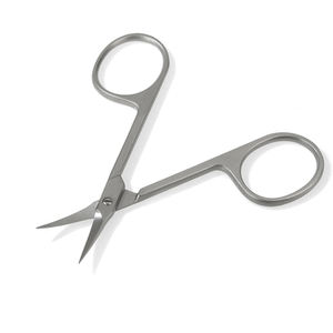 Ciseaux à cuticules professionnels pointe fine lame tranchante incurvée ciseaux à cuticules en acier inoxydable 3.5 pouces pour la beauté - Product Image 3