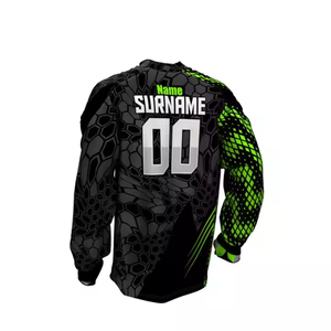 Maillot de Paintball Sublimation personnalisé de haute qualité Style le plus populaire pour le tir Service OEM Maillot de Paintball personnalisé - Product Image 2