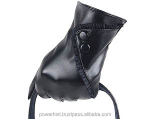 Manoplas Térmicas de Piel de Oveja para Mujer, Manoplas Antideslizantes de Color Personalizado, Guantes para Deportes, Ciclismo y Fiesta, Novedad - Product Image 3