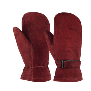 Nuevos guantes de soldadura de cuero bordados Personalice su par con el nuevo estilo de guantes de cuero de moda para todos - Product Image 4