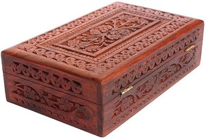 Bamboo <b>Dice</b> <b>Tower</b> Wooden Rolling Case Foldable Handcrafted Wood <b>Die</b> Roller Castle Collapsible <b>Dice</b> Chest Tabletop Game - Product Image 5