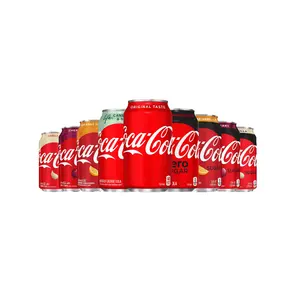 Coca Cola 330ml X 24 Pcs Original Taste Carbonated Drink Halal Beverage Sparkling Fresh