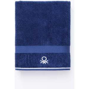 Be-2293-Nvy Serviette 100% coton bleu marine 90x150 cm - BLEU MARINE - Product Image 4