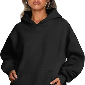 Sweat-shirts personnalisés avec logo brodé en coton 320 grammes, sweat-shirt pour homme de haute qualité, survêtement, sweat-shirts lourds pour l'impression - Product Image 1