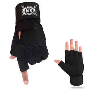 Venta al por mayor de guantes de entrenamiento de levantamiento de pesas de la mejor calidad personalizados para el gimnasio deportes guantes de protección superior - Product Image 1