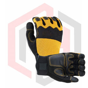 Guantes de seguridad de protección personal de fábrica Material sintético para trabajo mecánico Guantes DE TRABAJO PPE para mecánicos - Product Image 4