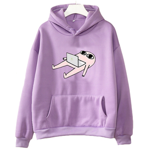 เสื้อกันหนาวมีฮู้ดสำหรับผู้หญิงและผู้ชาย,แบบหลวมๆมีฮู้ด - Product Image 1