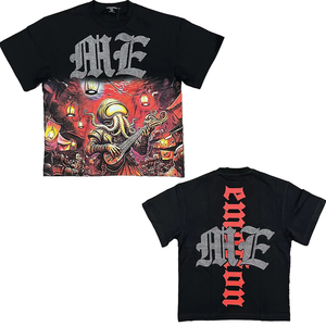 Urban Style <b>Acid</b> <b>Wash</b> Retro Distressed Regular Fit High Quality Breathable Quick Dry Anti-Wrinkle 100% Cotton Men's T-Shirt - Product Image 5