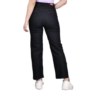 Nouvelle mode de pantalons en jean pour femmes pantalons en jean décontractés Slim Fit élégants pour dames grande taille pantalon en jean délavé pour femmes - Product Image 5