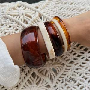 ART BANGLES UNIQUE COLORÉ RÉSINE BANGLES FASHION Features India Party Acrylique Résine Designer Handmade - Product Image 6