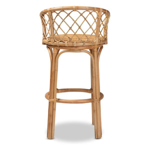 Taburete de Bar de madera de mimbre de nuevo diseño para restaurante, patio, taburetes altos de ratán, taburetes de mostrador con el precio más barato - Product Image 5