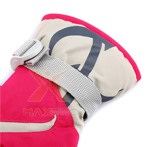 Vente directe d'usine, gants de ski imperméables à doigts entiers, hiver, unisexe, personnalisables - Product Image 6
