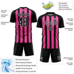 Uniformes de Fútbol Auténticos al por Mayor, Alta Calidad, Transpirables, de Secado Rápido, Duraderos, Ecológicos, Personalizables, Unisex, para Adultos, 100% - Product Image 5