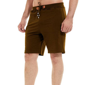 Pantalones cortos deportivos de moda para hombre, pantalones cortos de playa holgados rectos delgados de longitud media informales de verano para hombre con pantalones cortos con logotipo personalizado - Product Image 4