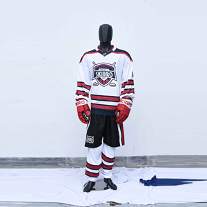 Uniformes de hockey sobre hielo último diseño mejor venta uniforme de hockey sobre hielo transpirable de alta calidad - Product Image 3