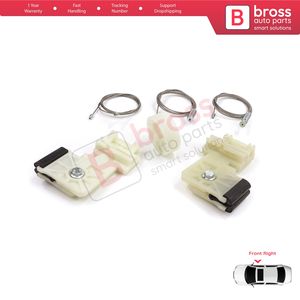 BWR5608 Ensemble de réparation de lève-vitre avant droit pour Elantra MD Sonata YF 2010 2016 4 portes berline 82481-3Y010 Bros Auto Parts - Product Image 6