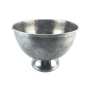 Tazón de tuerca de acero inoxidable para centros de mesa, decoraciones, pedestal de almacenamiento de Metal de alta calidad, tazón de frutas - Product Image 2