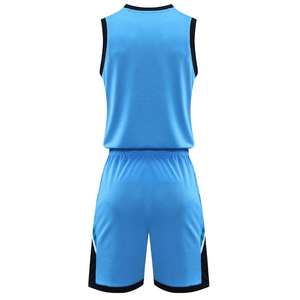 Nouveaux ensembles d'uniformes de basket-ball pour hommes, design tendance, logo personnalisé, uniformes de basket-ball de haute qualité, sublimation sportive - Product Image 6