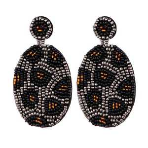 Factory Price Handmade Beaded <b>Earrings</b> Bulk Supply Party Wear Jewelry For Girls - Product Image 1