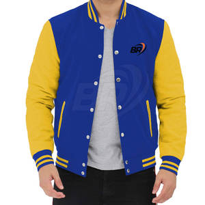 Chaqueta Letterman con Logotipo Personalizado para Hombre, Nuevo Diseño, Chaqueta de Invierno para Hombre - Product Image 1