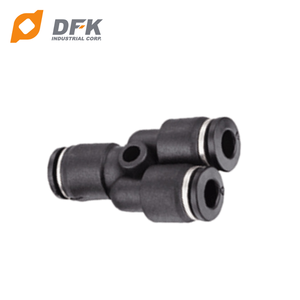 DFK Industrial Corp. Y Forma de ajuste rápido de 3 vías para sistemas de aire y tuberías de plástico - Product Image 4