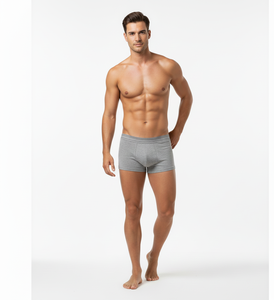 Slips en coton pour homme Slate Motion Grey, tissu extensible respirant, conçu pour un confort quotidien équilibré - Product Image 1
