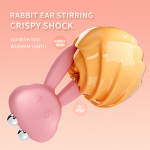 Vibrant <span class=keywords><strong>lapin</strong></span> mamelon Stimulation clitoridienne électrochoc préliminaires flirter <span class=keywords><strong>adulte</strong></span> plaisir jouets sexuels pour femmes Couples partage - Product Image 4