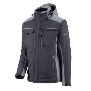 Chaquetas Softshell Personalizadas al por Mayor, Diseño Ajustado, para Hombre, con Capucha, Resistentes al Viento, Repelentes al Agua, Estilo Casual Moderno - Product Image 6