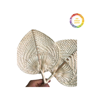 Ventilador de mano de bambú elegante para eventos y uso diario al por mayor a granel - Product Image 2
