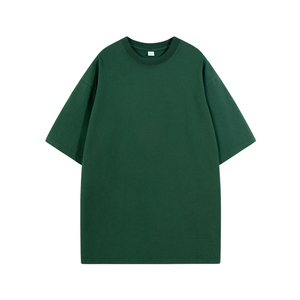 เสื้อยืดสำหรับผู้ชายคอกลมแบบหนาระบายอากาศน้ำหนักเบาแบบถักกันลื่นมีลายโลโก้คอแบบสั่งตัด - Product Image 1