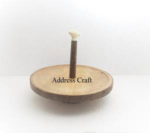 Designer Amber Resin Cake Stand for Festive Occasions Trending Round Cake Platter Fruit Stand Wedding Events Decorated Tableware - Product Image 5